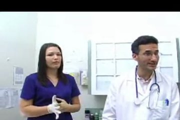 Совращённый распутной медсестрицей