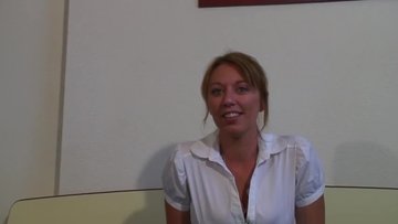 Мужик поимел на кастинге симпатичную блондинку
