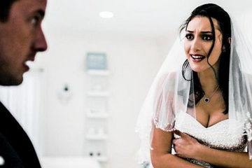 Дотерпеть до свадьбы невеста Bella Rolland так и не смогла