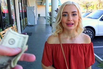 Развел на секс за деньги милую девушку с брекетами