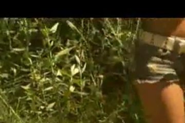 Страстные объятья в поле